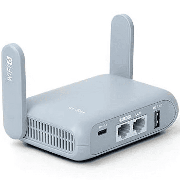 GL-iNET MT 3000 WiFi router with openWiFi support